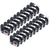 Cruxer 20-Pack Compatible with Dymo D1 45015 Labels, Red on White, 12 mm x 7 m view 1