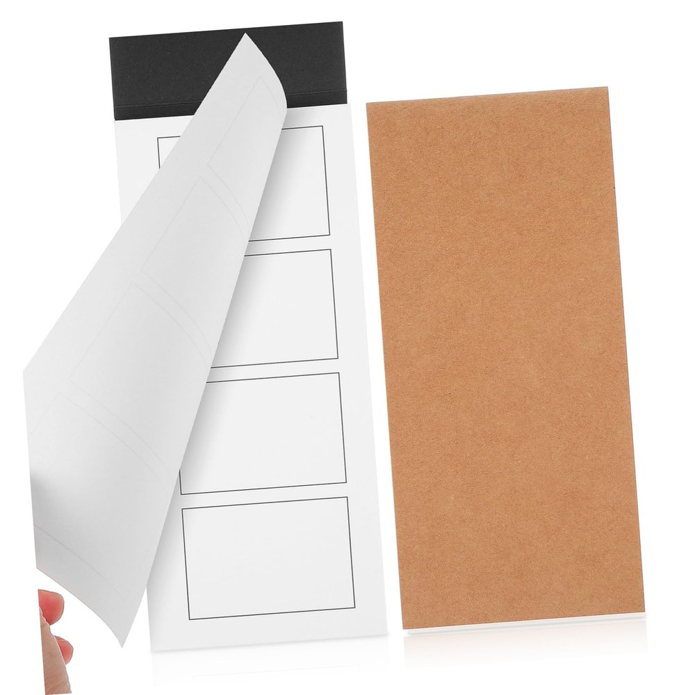 STOBOK 2-Piece Small Pocket Notepads with Square Grid