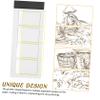 STOBOK 2-Piece Small Pocket Notepads with Square Grid view 2