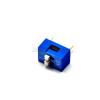 UYCUODLUY Blue Slide-Type DIP Switch, 2.54 mm, 2-Bit, 2-Position view 2