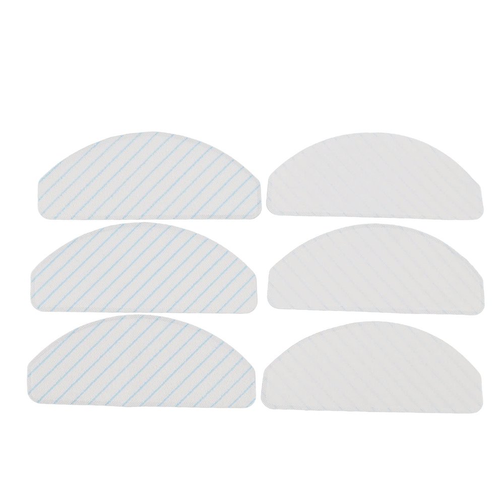 Vac 2 Pro Replacement Vacuum Mop Pads, High Absorption, 6-Pack