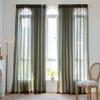 SASIGAYA Boho Crochet Lace Curtains, 2-Piece Set, 59 x 71 in, Rod Pocket view 3