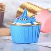 50 Pink-Gold Foil Muffin Cup Liners view 2