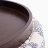 UYDJAKX Blue Star of Light Round Storage Ottoman and Footstool view 2