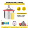 4 CFM 1/3 HP HVAC Refrigerant Vacuum Pump with Vacuum Chamber Degassing Kit view 4