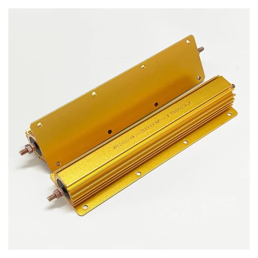 VWWJCCRO 300W RX24 Aluminum Power Metal-Cased Wirewound Resistor, 0.1Ω–500Ω