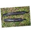 HONMEET Foldable Bicycle Mudguards for Mountain Bikes, 2-Pack, Black view 4