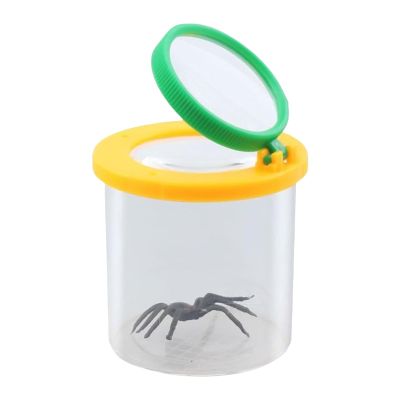 Fly Viewer for Kids, Ventilated Insect Catcher with Double Magnifier
