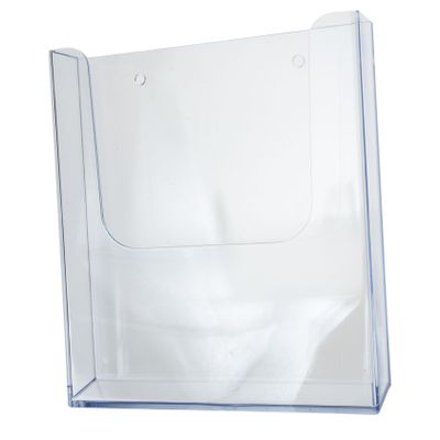 CORHAD Acrylic Wall-Mounted Letter Tray, Transparent Document Holder