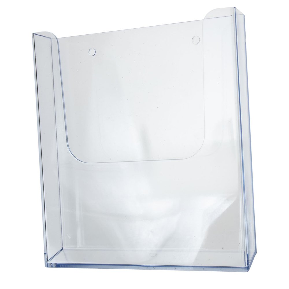 CORHAD Acrylic Wall-Mounted Letter Tray, Transparent Document Holder