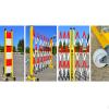 JDSHFEN Mobile Expandable Safety Barrier, Red, 1.2 x 5 m view 4