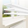 HEXIM Interior Window Sill up to 3 m, 30 x 260 cm, Matte White PVC, with End Cap view 1