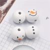 ChongKuan Wooden Balls with Faces, 20 mm, Wooden Beads and Heads for Worry Worms, Painted Lucky Worms (F, 50 Pieces) view 2