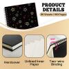 20YAZMEEN Inspirational Blank Spiral Notebook, 160 Pages, Hardcover Journal view 3