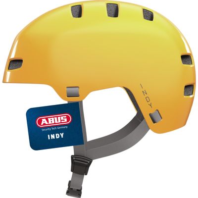 ABUS INDY Bicycle Helmet, Size S, Yellow