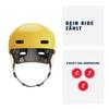 ABUS INDY Bicycle Helmet, Size S, Yellow view 2