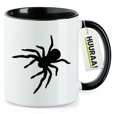 Huuraa Spider Silhouette Coffee Mug Gift