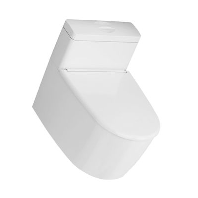 White Wall-Mounted Tissue Box Holder, Large Capacity, ABS