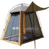Safehappy Outdoor Camping Mesh Dome Tent, Breathable, Thickened, Rain-Resistant Sun Shelter with Four-Sided Windows, Fishing Tent for 3–4 People view 1