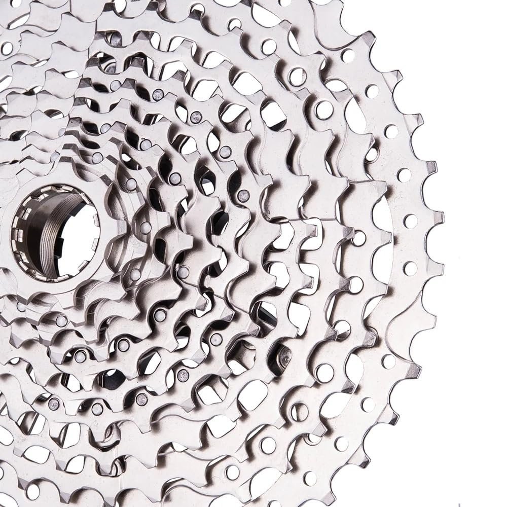 MAYANGYANG MTB 11-Speed Cassette 9-42T, XD 11s, Silver Steel