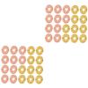 HOODANCOS Planner Binding Discs, 2 Sets, 20 Pieces Each view 1