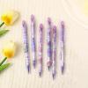 Joucien Flower Series Erasable Gel Pens, 6-Pack, 0.5 mm, Black view 2
