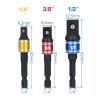 VDCVADKYE 4-Piece Socket Adapter Set with 105° Angled Extension view 2