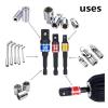 VDCVADKYE 4-Piece Socket Adapter Set with 105° Angled Extension view 4