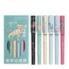 Joucien 6-Pack 0.5 mm Black Dinosaur Click Pens view 1