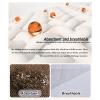 Self-Adhesive Carpet Tiles, Cold-Resistant Carpet Squares, 12 x 12 in, 48-Pack view 4
