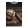 Baseball Acrylic Clipboard, Decorative A4 Letter-Size Clipboard, 12.5 x 8.5 in view 1