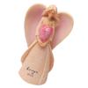 HANABASS Resin Angel Statue with Heart for Tabletop, Decorative Home Figurine view 1