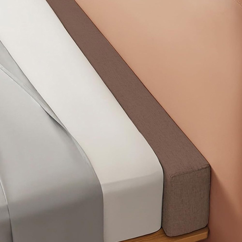seokor Bed Gap Filler, Mattress Gap Cushion, Bed Bridge, Mattress Extender, Sofa Armrest Pillow, Removable (A9, 120 x 15 x 10 cm/47 x 6 x 4 in)