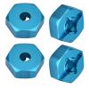 RC Car Wheel Hub Hex Adapters, 7 mm to 12 mm, with Pin view 2