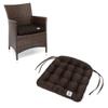 HAVE A SEAT Living Chair Cushions 48 x 46 cm, 6-Pack, Brown view 1