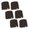 HAVE A SEAT Living Chair Cushions 48 x 46 cm, 6-Pack, Brown view 2