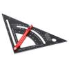 Angoily Aluminum Alloy Angle Finder, Adjustable 7-Inch Triangle Ruler for Woodworking view 1
