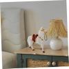KITANDOVE Mini Horse Ornament, White view 2
