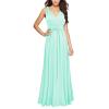 Convertible Multiway Wrap Dress for Bridesmaids and Wedding Guests, S–XL, Mint Green, L view 1
