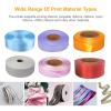 Electric Ribbon Printing Machine, Satin Ribbon Printer, 4 Rolls, 150 mm/s, Single-Row view 2