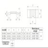 EKFBQBGW 10-Piece SMD Manganese-Copper Shunt Resistor Array, 3920, 4 W, 4 mΩ view 4