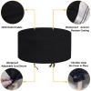 Round Outdoor Furniture Cover 120 x 120 cm, Black view 3