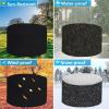 Round Outdoor Furniture Cover 120 x 120 cm, Black view 4