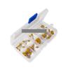 100-Piece 16V Tantalum Capacitor Assortment Kit, 10 Values × 10 Pieces, CZAOINCU view 1