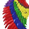 KLDGQ 33 × 17 cm Rainbow Sequin Angel Wing Appliqué Patches, 2 Pairs view 3