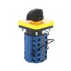 ElectronicSwitch SZW26/LW26-20 D307.5GL 20A 5-Pole 3-Position 1-0-2 Panel-Mount Transfer Rotary Cam Changeover Switch view 2