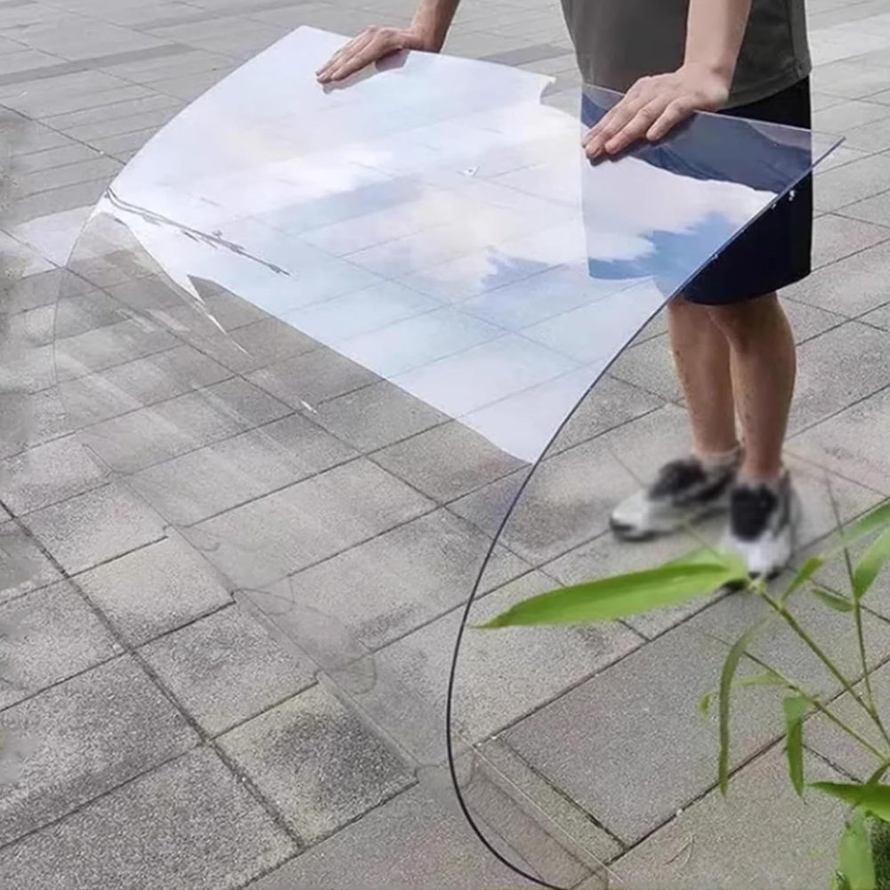 tow000ack Clear Polycarbonate Sheet, 1.2 mm, 0.8 m x 10 m