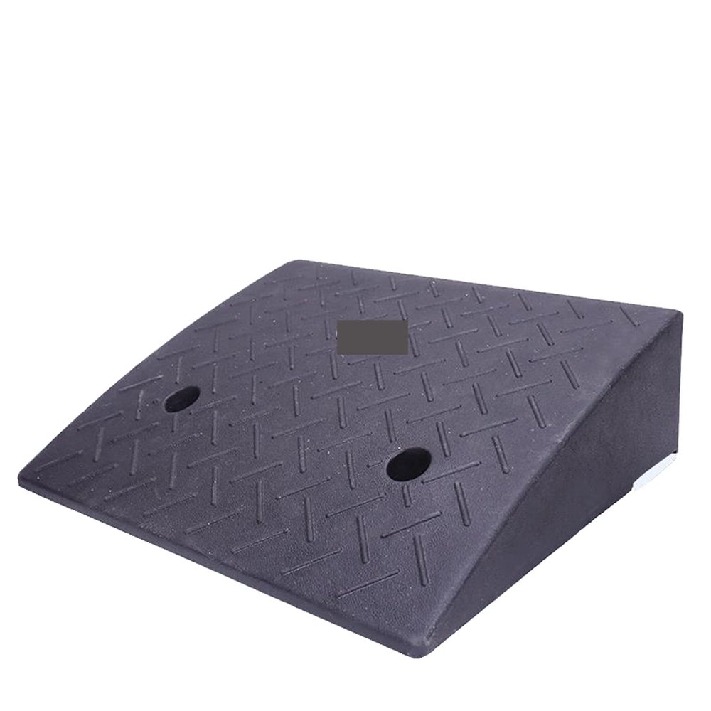 WYRMB Threshold Ramp, Non-Slip Heavy-Duty Ramp for Cars, Doors, Wheelchairs, Bicycles and Motorcycles, 50 × 42 × 11 cm