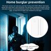 Smart Door Magnetic Alarm with Temperature and Humidity Detection, 2-in-1 Sensor view 2