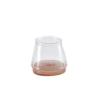 Blausky 10-Piece Chair Leg Caps with Felt, Transparent, L 3.0–3.8 cm view 1